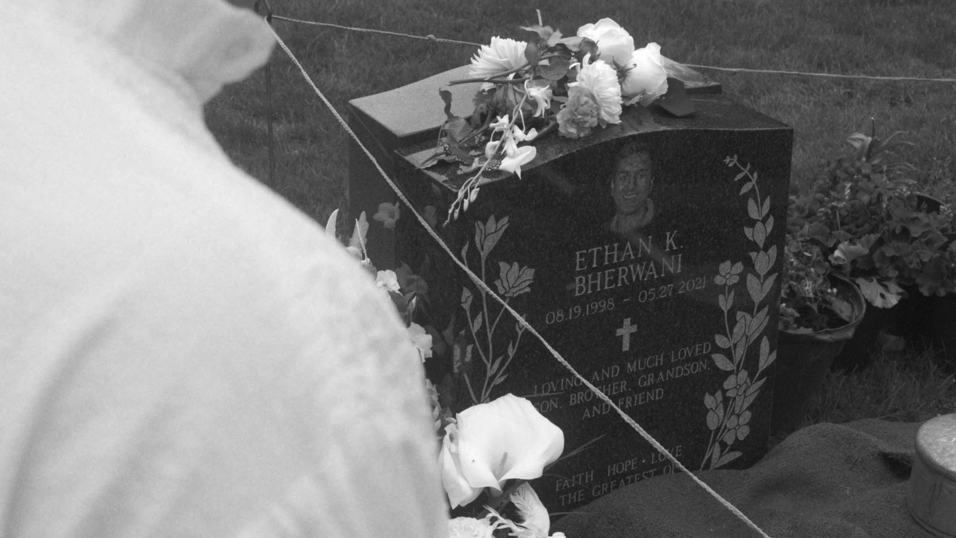 A grave site